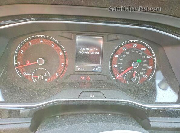 3VWC57BU2KM179727 2019 VOLKSWAGEN JETTA Серый Вид щитка приборов