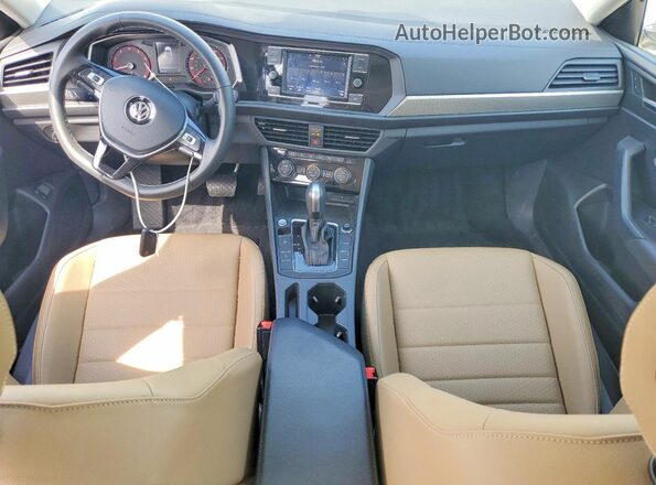 3VWC57BU3MM098934 2021 VOLKSWAGEN JETTA Белый Вид панели приборов