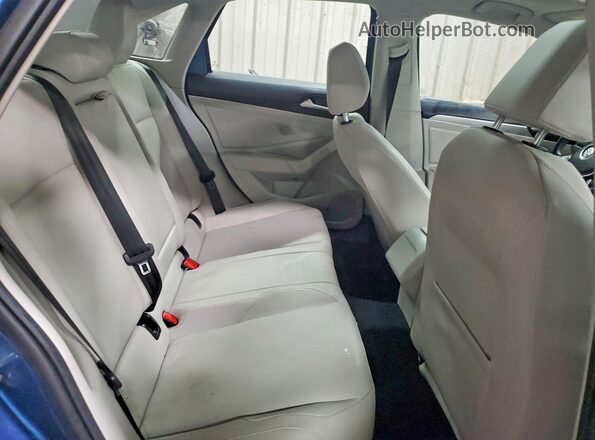 3VWC57BU4KM005271 2019 VOLKSWAGEN JETTA Синий Вид задних сидений