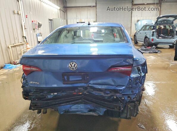 3VWC57BU4KM005271 2019 VOLKSWAGEN JETTA Синий Вид сзади