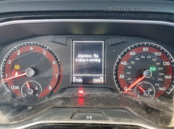 3VWC57BU4KM275357 2019 VOLKSWAGEN JETTA Белый Вид щитка приборов