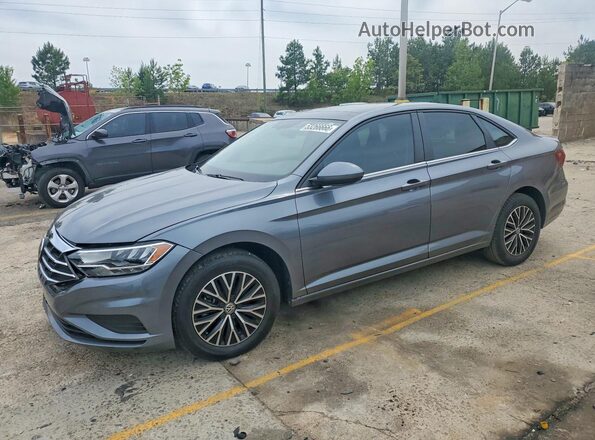 3VWC57BU4MM102988 2021 VOLKSWAGEN JETTA Серый Передняя левая четверть