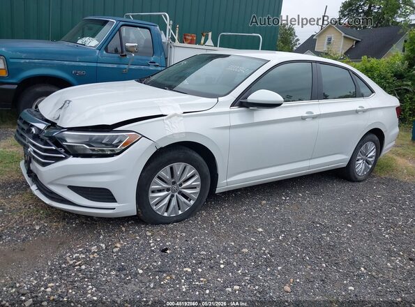 3VWC57BU5KM199681 2019 VOLKSWAGEN JETTA White Vista tres cuartos delantera izquierda