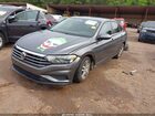 2019 Volkswagen Jetta 1.4t R-line/1.4t S/1.4t Se Gray vin: 3VWC57BU5KM204717