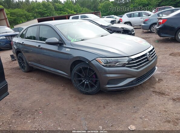 3VWC57BU5KM204717 2019 VOLKSWAGEN JETTA Gray Delantero derecho