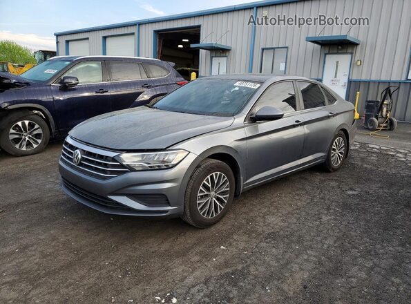 3VWC57BU5MM094013 2021 VOLKSWAGEN JETTA Серый Передняя левая четверть
