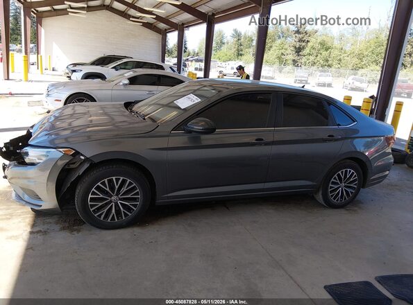 3VWC57BU6MM067600 2021 VOLKSWAGEN JETTA Gray Widok wnętrza z tyłu