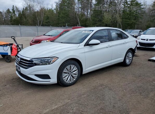 3VWC57BU8KM017763 2019 VOLKSWAGEN JETTA White Przód lewy
