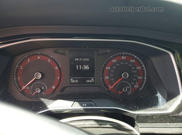3VWC57BU9KM270607 2019 VOLKSWAGEN JETTA Белый Вид щитка приборов