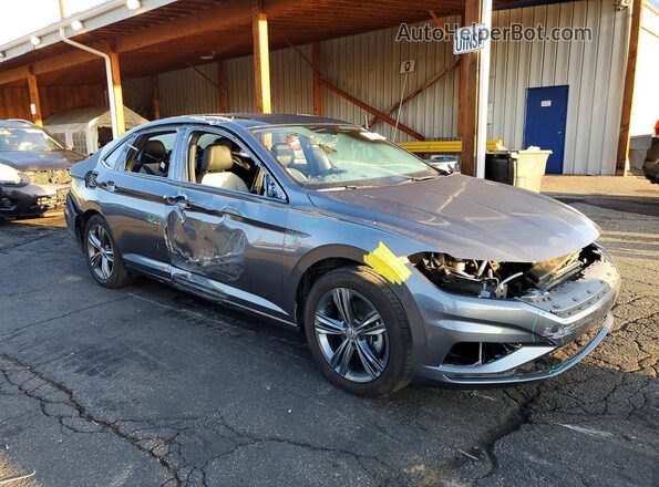 3VWC57BU9MM057496 2021 VOLKSWAGEN JETTA Серый Передняя правая четверть