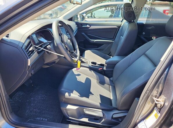 3VWC57BUXLM083586 2020 VOLKSWAGEN JETTA Угольный Вид салона спереди