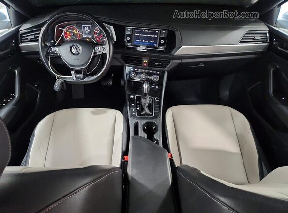 3VWCB7BU0LM020103 2020 VOLKSWAGEN JETTA Серый Вид панели приборов