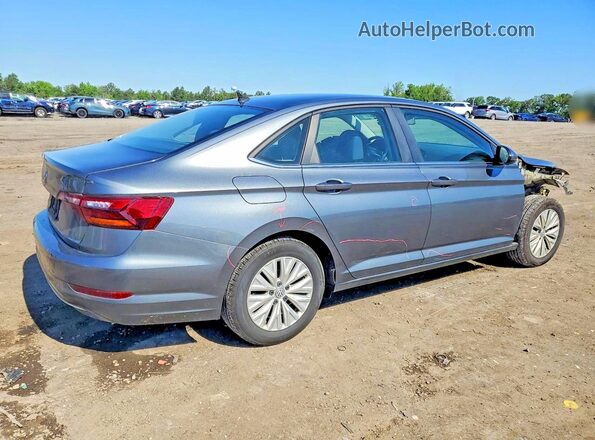 3VWCB7BU2KM246786 2019 VOLKSWAGEN JETTA Gray უკანა მარჯვენა