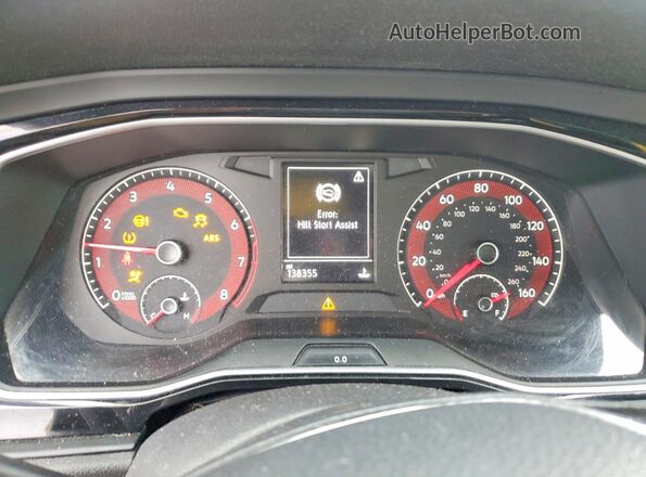 3VWCB7BU4LM004583 2020 VOLKSWAGEN JETTA Белый Вид щитка приборов