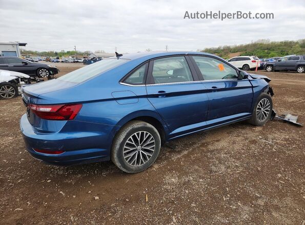 3VWCB7BU4LM040953 2020 VOLKSWAGEN JETTA Синий Задняя правая четверть