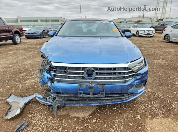 3VWCB7BU4LM040953 2020 VOLKSWAGEN JETTA Синий Вид спереди
