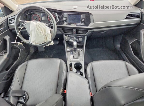 3VWCB7BU4LM040953 2020 VOLKSWAGEN JETTA Синий Вид панели приборов