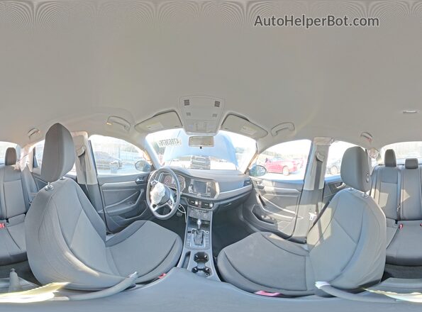 3VWCB7BU7KM153312 2019 VOLKSWAGEN JETTA Синий Вид наклейки с VIN-кодом