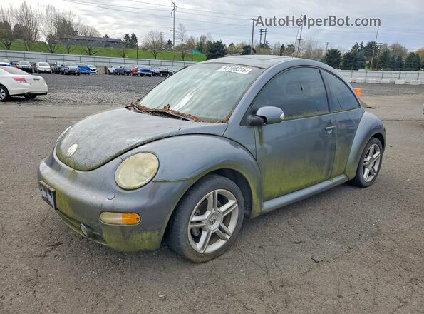 3VWCD31C65M412579 2005 VOLKSWAGEN BEETLE Gray Vista tres cuartos delantera izquierda