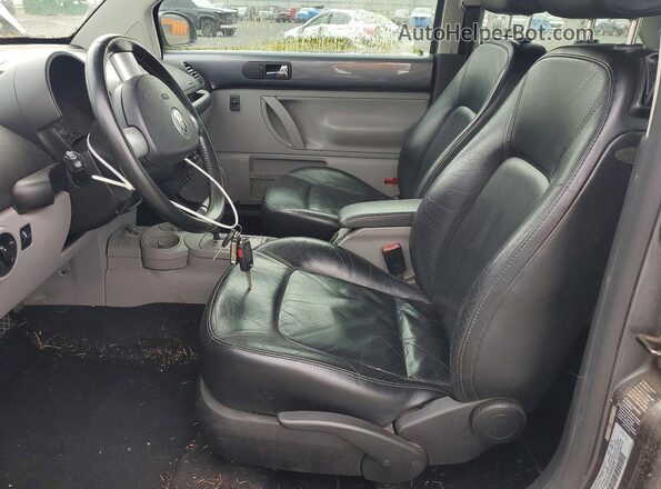 3VWCD31C65M412579 2005 VOLKSWAGEN BEETLE Gray Vista interior delantera