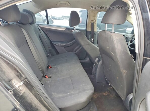 3VWD67AJ3GM210600 2016 VOLKSWAGEN JETTA Black Вид задніх сидінь