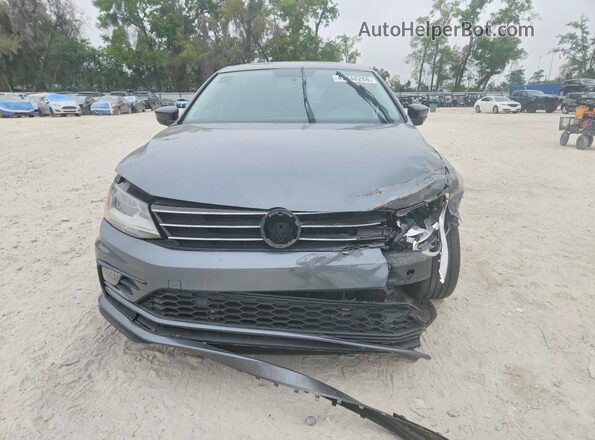 3VWDB7AJ3JM222989 2018 VOLKSWAGEN JETTA Gray Widok z przodu