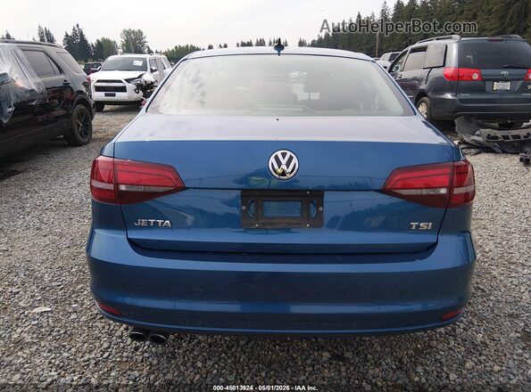 3VWDB7AJ4HM309682 2017 VOLKSWAGEN JETTA Синий 