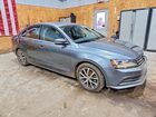 2017 Volkswagen Jetta Серый vin: 3VWDB7AJ7HM385395