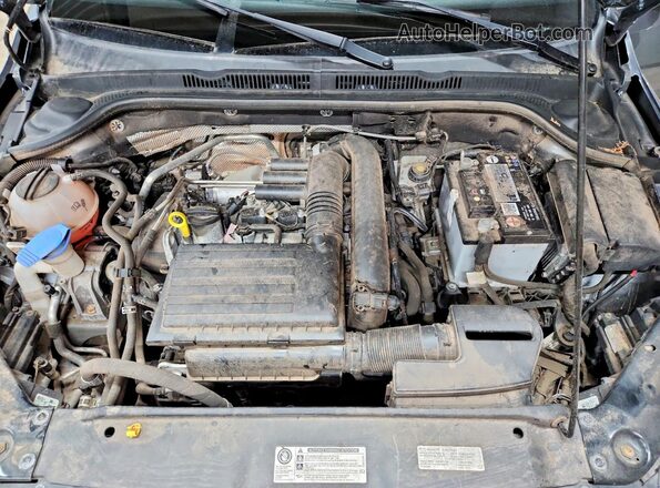 3VWDB7AJ7HM385395 2017 VOLKSWAGEN JETTA Серый Вид задней части салона