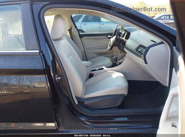 3VWE57BU5KM048302 2019 VOLKSWAGEN JETTA Black Widok wnętrza z przodu