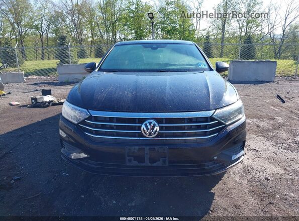 3VWE57BU5KM048302 2019 VOLKSWAGEN JETTA Black Widok z przodu