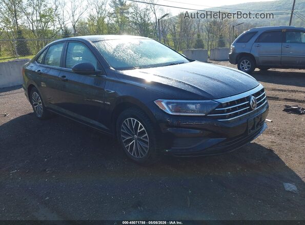 3VWE57BU5KM048302 2019 VOLKSWAGEN JETTA Black Przód prawy