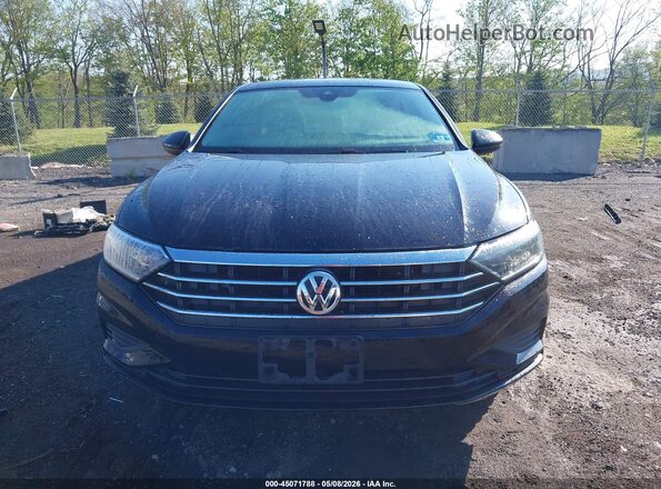 3VWE57BU5KM048302 2019 VOLKSWAGEN JETTA Black Widok zestawu wskaźników