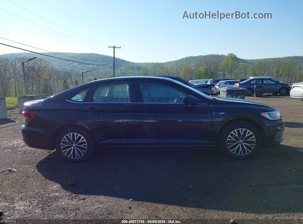 3VWE57BU5KM048302 2019 VOLKSWAGEN JETTA Black Widok wnętrza z tyłu