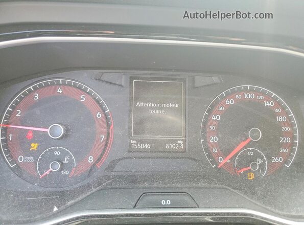 3VWEB7BU0LM066622 2020 VOLKSWAGEN JETTA Gray ხელსაწყოთა პანელის ხედი