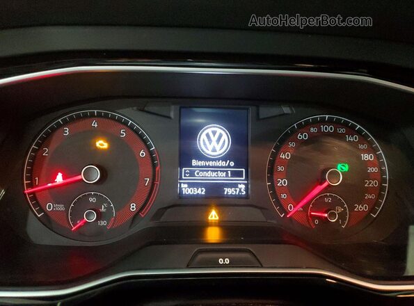 3VWEB7BU5LM069130 2020 VOLKSWAGEN JETTA Белый Вид щитка приборов