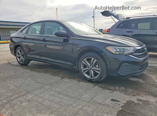 3VWEM7BU4RM041158 2024 VOLKSWAGEN JETTA Черный Передняя правая четверть