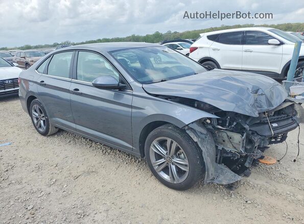 3VWEM7BU8RM013380 2024 VOLKSWAGEN JETTA Серый Передняя правая четверть