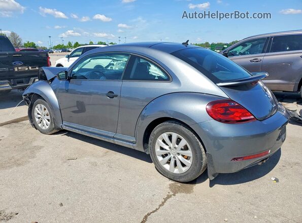3VWFD7AT1JM701318 2018 VOLKSWAGEN BEETLE Серый Задняя левая четверть