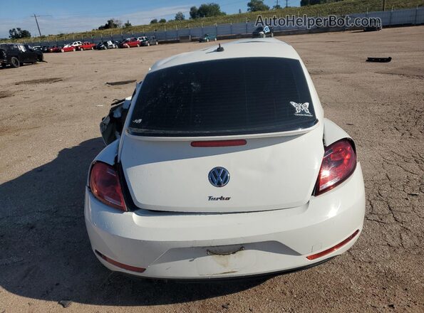 3VWFD7AT9JM716553 2018 VOLKSWAGEN BEETLE Белый Вид сзади