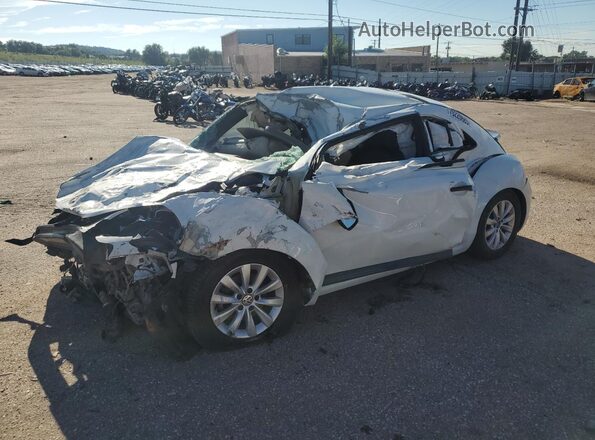 3VWFD7AT9JM716553 2018 VOLKSWAGEN BEETLE Белый Передняя левая четверть