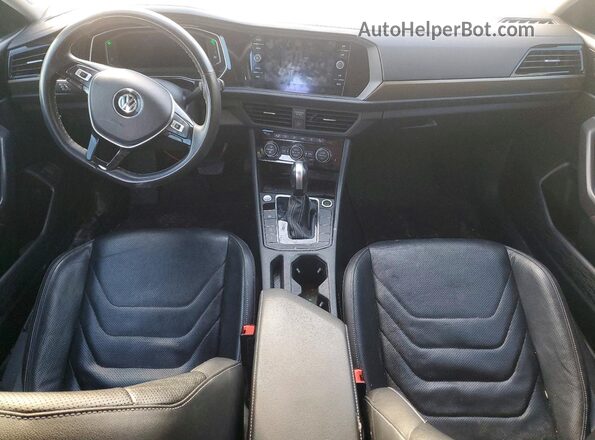 3VWG57BU7MM096072 2021 VOLKSWAGEN JETTA Синий Вид панели приборов