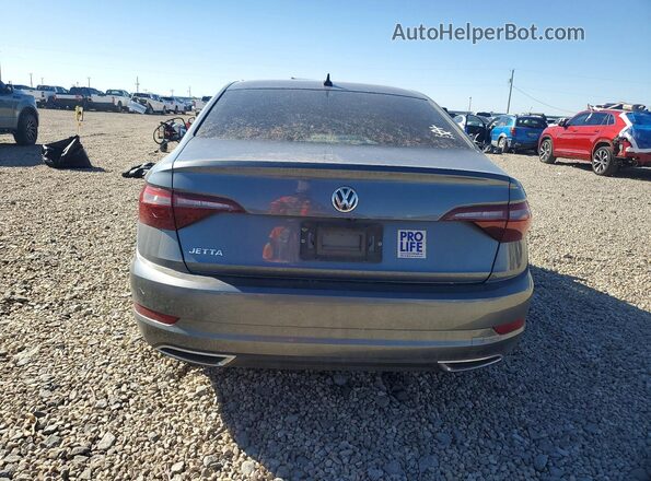 3VWG57BU8LM085404 2020 VOLKSWAGEN JETTA Серебряный Вид сзади