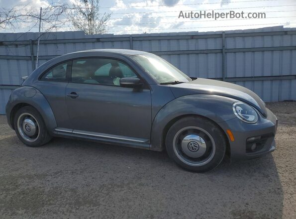 3VWJ17AT0HM632828 2017 VOLKSWAGEN BEETLE Gray Przód prawy