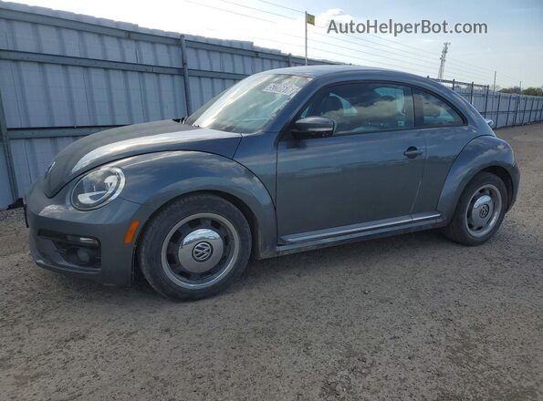 3VWJ17AT0HM632828 2017 VOLKSWAGEN BEETLE Gray Przód lewy
