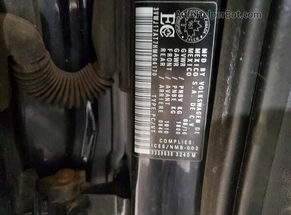 3VWJ17AT7HM604170 2017 VOLKSWAGEN BEETLE Черный Вид подкапотного пространства