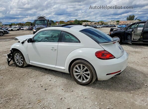 3VWJD7AT4JM713117 2018 VOLKSWAGEN BEETLE Белый Задняя левая четверть