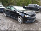 2017 Volkswagen Jetta 1.8t Sel/1.8t Sel Premium Black vin: 3VWL17AJ5HM350577