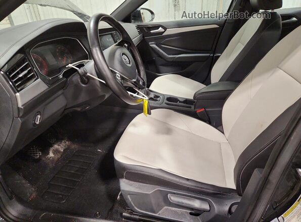 3VWN57BU0MM068752 2021 VOLKSWAGEN JETTA Black Widok wnętrza z przodu