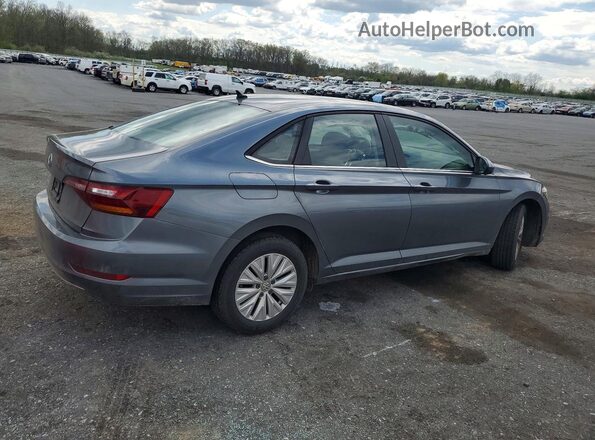 3VWN57BU1KM195703 2019 VOLKSWAGEN JETTA Серый Задняя правая четверть